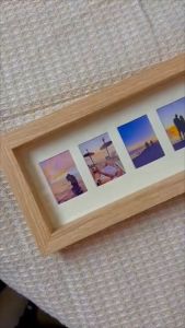 Customized 10 Grid Wooden Photo Frame SURPRISE GIFT Valentines Day Birthday Graduation Wedding 10宫格相框爱情纪念520礼物七夕情人节礼物