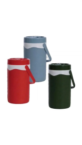 Bình giữ nhiệt 1.2L 1.6L HOKORI nhựa VIỆT NHẬT cao cấp - Giữ nóng lạnh ủ cháo trà - 3983/4