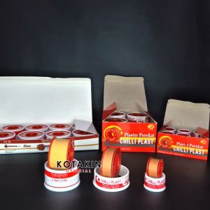Chili Plast Onehealth - Plester Perekat Rol - Plaster Chiliplast Kain Coklat