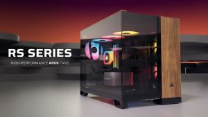 Corsair RS ARGB Series PWM PC Fan - Black/White (120mm/140mm)