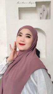 𝗛𝗮𝗻𝗵𝗮𝗻 𝗛𝗶𝗷𝗮𝗯 - Pashmina Oval Inner Crinkle Airflow Premium (Pasmina Oval Ciput)