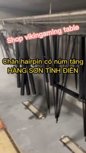 Chân bàn hairpin tăng chỉnh