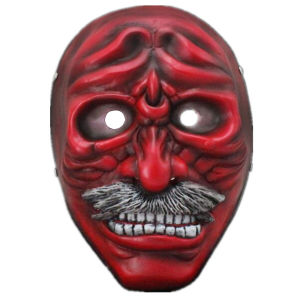 Resin Horror Robber Cosplay Mask Halloween Party Costume Props