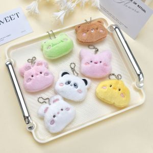 Bay gấu dễ thương móc khóa vải nhung lông hoàn hảo cho quà tặng và lễ hội