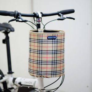 Folding Bicycle Bicycle Basket P8 Cloth Basket Thickened Canvas Basket Skateboard Electric Car Basket Mountain Bike Basket Front Bicycle Basket