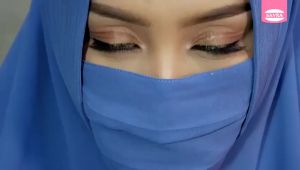 Aisyah Banda Babydoll Ceruty Premium / Khimar Jumbo / Masker Hijab Murah / Jilbab Instan Syari