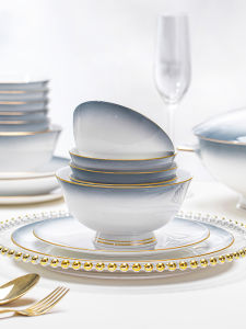 TAOYI | Italian Minimalist Luxury Porcelain Tableware Set Home Use