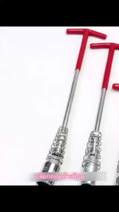 ตัวทีขันหัวเทียน บ็อกถอดหัวเทียน ตัวทีถอดหัวเทียน ด้ามบล็อกหัวเทียนข้ออ่อนตัวที (ด้ามตัวที) เบอร์ 16- 21 mm