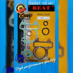 Gasket Kit Packing Paking Top Set Blok Head Motor Beat Scoopy Spacy Carbu KVY
