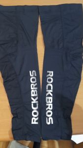 Manset Kaki Sepeda Rockbros LKPJ006 Bicycle Leg Sleeve Lari Elastis Outdoor Olahraga