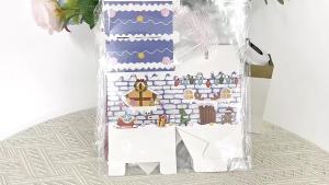 Oldlaiben กล่องของขวัญเซอร์ไพรส์คริสต์มาส เงินสดกล่องของขวัญ แบบดึงเงินสด DIY กล่องของขวัญปีใหม่