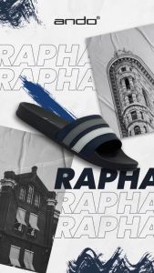 H&N Online Shop - Sandal Selop / Slide ANDO RAPHA - Ready SIze 40-43 - Diskon Besar!!