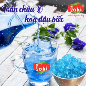 Trân châu 3Q hoa đậu biếc Yoki