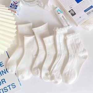 1 Pack Of Cute JK Style High Neck Socks Ins Wind Socks For Girls Versatile Spring/Summer Thin Style With White Lace And Ruffles Pure Cotton Socks\\n\\n Introduction to Cute JK Style Socks\\n\\nWelcome to our store, where we offer a wide range of high-quality, stylish, and comfortable socks. In this article, we will introduce you to our versatile spring/summer thin style high neck wind socks, specifically designed for girls who love cute JK style. These white lace and ruffle pure cotton socks are perfect for keeping your feet cool and dry during warmer months.\\n\\n Key Features of the Socks\\n\\nOur high neck wind socks come with several key features that make them stand out from other socks on the market:\\n\\n- **Anti-bacterial, sweat absorbent, deodorant, soft, and comfortable**: These pure cotton thin style socks are designed to keep your feet fresh and dry throughout the day. They effectively absorb sweat, preventing foot odor and providing a comfortable wearing experience.\\n\\n- **High elastic cuff, rolled sock hem**: The high elastic cuff and rolled sock hem ensure a snug fit around your ankles without causing any strangulation. This design helps prevent the socks from slipping down during daily activities.\\n\\n- **Reinforced toe**: The reinforced toe makes these socks more wear-resistant, ensuring they last longer and provide better protection for your feet.\\n\\n Why Choose Our Socks?\\n\\nThere are several reasons why you should choose our cute JK style high neck wind socks for girls:\\n\\n- **Versatility**: These socks are perfect for various occasions, from casual outings to school or work. Their white lace and ruffle design adds a touch of cuteness to any outfit.\\n\\n- **Comfort**: Made from 100% cotton, these socks offer excellent sweat absorption and prevent foot odor, ensuring a comfortable wearing experience.\\n\\n- **Durability**: With reinforced toes and a high elastic cuff, these socks are designed to withstand daily wear and tear, making them a great investment for any girl's wardrobe.\\n\\n How to Use & Care for Your Socks\\n\\nTo get the most out of our cute JK style high neck wind socks, it's essential to follow proper washing techniques and storage methods.\\n\\n Proper Washing Techniques\\n\\n- Wash the socks in cold water using mild detergent.\\n- Avoid using bleach or fabric softeners, as they can damage the delicate lace and ruffles.\\n- Hang the socks to dry instead of using a dryer, as high heat can cause shrinkage and damage the material.\\n\\n Storing Your Socks\\n\\n- Store the socks in a cool, dry place away from direct sunlight.\\n- Fold the socks neatly and avoid stacking heavy items on top of them, as this can cause creasing and damage.\\n\\n Frequently Asked Questions\\n\\n Are These Socks Suitable for All Foot Sizes?\\n\\nThese socks are suitable for most average feet, with a size of 16cm*12cm*1cm. However, if you have particularly large or small feet, it's recommended to check the size chart before purchasing.\\n\\n What Makes Our Socks Durable?\\n\\nOur high neck wind socks are made from 100% cotton, which is known for its durability and ability to withstand daily wear and tear. Additionally, the reinforced toes and high elastic cuff provide extra protection, ensuring these socks last longer than other thin style socks on the market.\\n\\nWe hope this article has provided you with valuable insights into our cute JK style high neck wind socks. Don't hesitate to contact us if you have any further questions or concerns!\"
