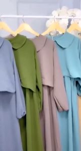 GAMIS WANITA OHAYA ZAFINA MAXY SET 2in1 INNER+OUTHER BAHAN RAYON PREMIUM IMPORT