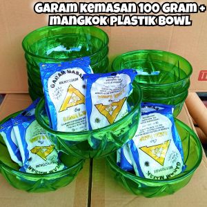 beli 10 pcs garam kemasan 100gram gratis kotak makan