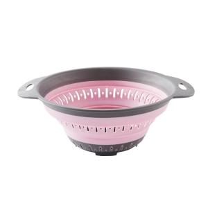 YEGBONG | dailyCollapsible Silicone Kitchen Sink Basket Food Grade Multi-purpose Fruit Vegetable Drainer for Camping RV Organizing