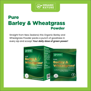 Organic Nature Pure Barley & Wheat Grass Powdered Drink 3g (Set of 10)