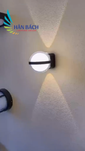 [VỪA ĐẸP - VỪA SANG] Đèn tường ngoài trời hình cầu HÂN BÁCH