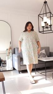 ROSE DRESS - DASTER JUMBO SHANGHAI SILK - AMRO SLEEPWEAR - DASTER JUMBO - BAJU TIDUR - PIYAMA RAYON