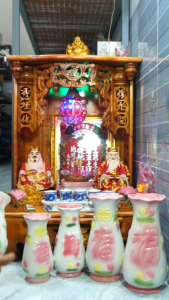 Bình Hoa Thờ Họa Tiết Lan Hồng Truyền Thống - Tượng Trưng Phú Quý & May Mắn