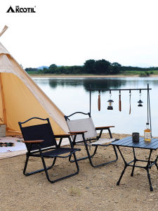 Outdoor Folding Chair Camping Portable Chair Fishing Beach Picnic Camping Seat Ultralight Kermit Chair Equipment