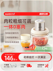 GDANNY Electric Meat Grinder Small Multi-Function Home Use 2025 New Model Integrating Dough Making And Meat Grinding