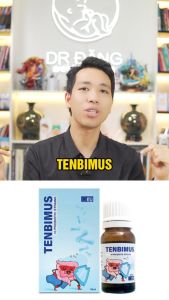 TENBIMUS (Hàng nhập khẩu) - Bổ sung 10 chủng lợi khuẩn hỗ trợ tiêu hóa cho trẻ sơ sinh.