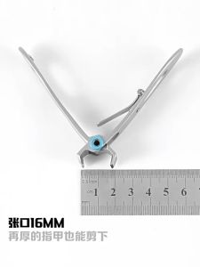 High quality Nail Clippers Stainless Steel Two Sizes Are Available Manicure Fingernail Cutter Thick Hard Toenail Scissors tools