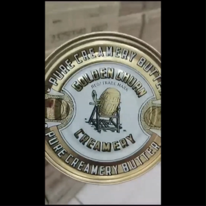 ( 1 PACK 340 gr ) GOLDEN CHURN PURE CREAMERY BUTTER 340GR / MENTEGA KALENG / Margarin