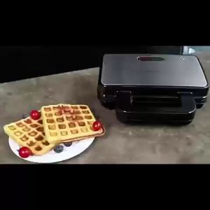 🍪SOKANY 1600W 🍪ควบคุมอุณหภูมิร้อนแบบ 3 ระดับ🍪เครื่องทำวาฟเฟิล เครื่องอบวาฟเฟิล แบบหนา ขนมรังผึ้งเนื้อนุ่ม เครื่องทำขนมรังผึ้ง เตาวาฟเฟิล เตาอบวาฟเฟิล เครื่องทำอาหารเช้ Waffle maker
