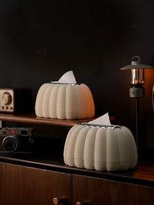 Tissue box home creative paper box office living room simple cream style tissue storage box