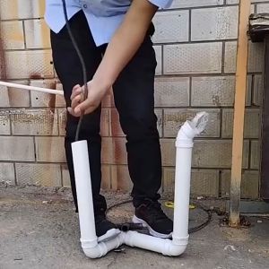 Pipe Cleaner Alat Kawat Pembersih Saluran Pipa Air Mampet Tersumbat Dengan Adaptor Bor