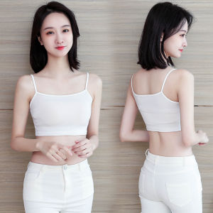 Lace Modal Tank Top Female Inner & Outer Wear Short Style