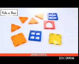 Magnetic Tiles: Mainan Edukasi Anak Bongkar Pasang & Kompatibel dengan Connetix Tiles