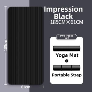 Thick Non-Slip Wide & Long Beginner Yoga Mat 20mm