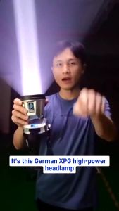 Đèn pin đội đầu một bóng loại đắt đèn pin đeo đầu cổng sạc USB chống nước siêu sáng có thể sạc ngược cho điện thoại