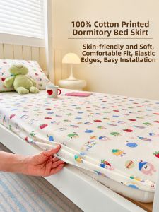 MR.DANYE | Cartoon Cotton Mattress Protector 90x190cm Non-Slip Student Dormitory