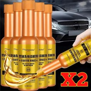 2PCS Car Fuel Bao Gasoline and Diesel Additive 60ml Auto Engine Fuel Saving Carbon Removal Multi-effect Cleaner Car Cleaning Maintenance Tools
