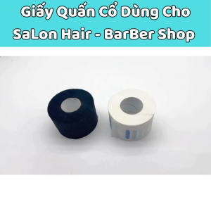 Giấy Quấn Cổ Dùng Cho SaLon Hair   BarBer Shop  Giúp Cắt Tóc Chuyên Nghiệp sử dụng 500 lần.
