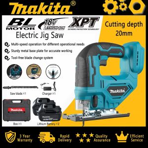 Makita Cordless Electric Jigsaw Wood Cutter Household Hand-Held Woodworking Jig Saw Heavy Duty Power Tool Original