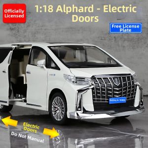 CHEZHI | Mô Hình Xe Ô Tô Tự Động Cửa Toyota Alphard 1:18