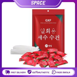 Mini Compressed Towel Portable Washcloth Disposable Travel Cleaning Face Towel Soft Compressed Hand Wipe Quick-Drying Compressed Coin Tissue for Travel/Home/Outdoor Activities