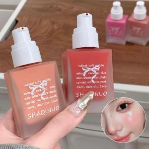 Son Má Dạng Lỏng Vitality 4 Màu Dưỡng Ẩm Dễ Tán Trang Điểm Má 30ml SHAQINUO