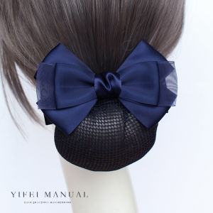 Professional Headdress Flower Stewardess Elegant Bank Waiter Hairnet