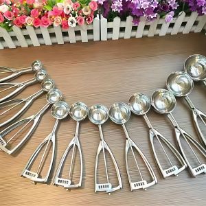 YUYOU | Heavy Duty Stainless Steel Ice Cream Scoop