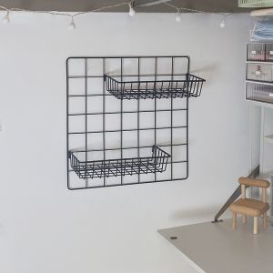 Student Dormitory Study Desk Partition Rack Princess Stairside Transformation Tool Iron Material Multi-layer Storage Display Shelf