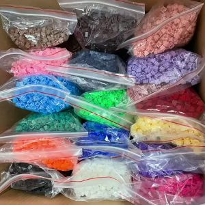 550pcs 8*8มิลลิเมตรพิกเซลศิลปะปริศนาไมโครเพชรอาคารบล็อก DIY บล็อกตัวต่อยัก 3D อิฐขนาดเล็กสำหรับเด็กของเล่นการศึกษาเด็ก