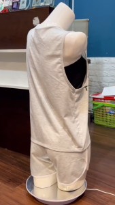 Bộ Đồ Ngủ Cotton Phong Cách Trung Quốc - Thun Cotton Đùi 3 Món Năng Động Dưới 56kg