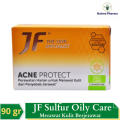 JF SULFUR ACNE PROTECT OILY CARE 90 GRAM / SABUN BATANG JF ACNE PROTECT 90 G. 